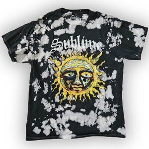 SUBLIME VINTAGE TYE DYE SHORTSLEEVE BAND T-SHIRT SIZE LARGE